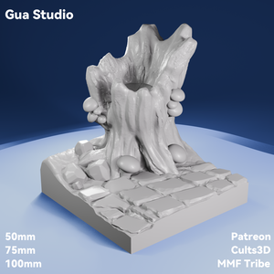 森林の小道 ディスプレイミニベース（Scenic Forest Path Display Mini Base）