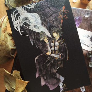 油絵 絵画 【紫陽花の道】 - arashi1783 - BOOTH