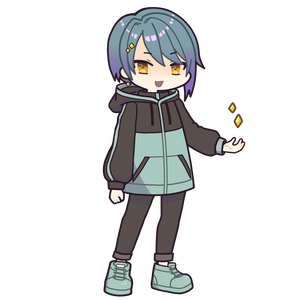 【無料】【Puppet3】デスクトップマスコット_ダイヤ