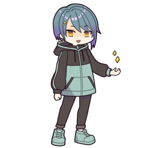 【無料】【Puppet3】デスクトップマスコット_ダイヤ