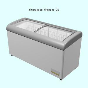 スーパーマーケット 冷凍ショーケース01