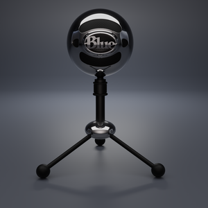 Blue Snowball Microphone [3D-モデル]