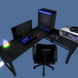 3Dモデル「PCセット」