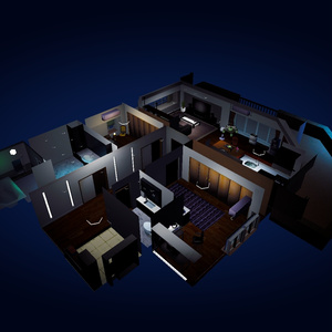 3Dモデル「マンションの部屋」セット