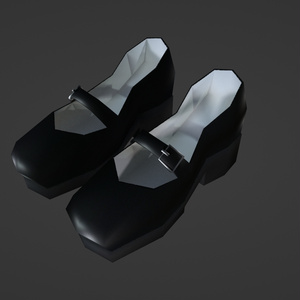 【お試し版】チャンキーヒール 黒/chunky_heel BK【無料版あり】