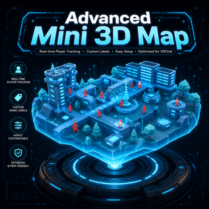Advanced Mini 3D Map 🛰️✨