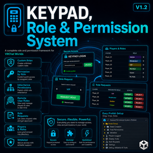 Keypad, Remote Role & Permission System 🔐