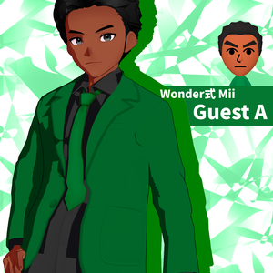 【Wonder式mii MMD モデル】Guest A