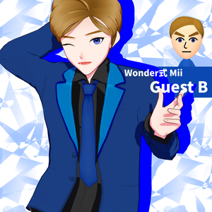【Wonder式mii MMD モデル】Guest B
