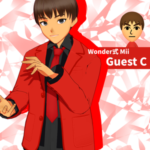 【Wonder式mii MMD モデル】Guest C