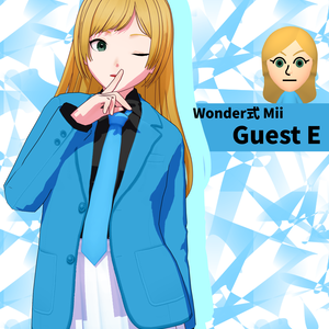 【Wonder式mii MMD モデル】Guest E