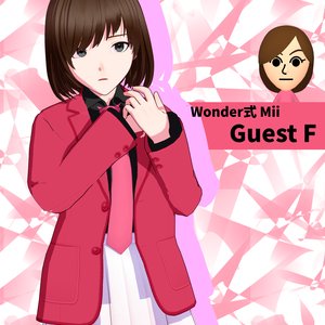 【Wonder式mii MMD モデル】Guest F