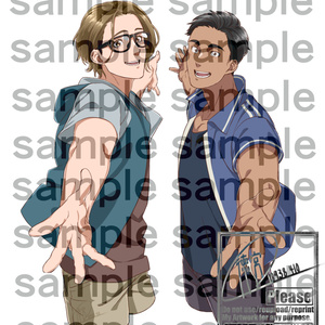 【創作BL】※7/14頃〆「水色のふたり」アクリルスタンド