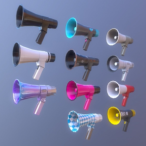 Loudspeaker/Megaphone 11 colors VRC Assumption