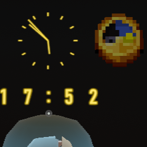 VRChat OSC Minecraft Clock