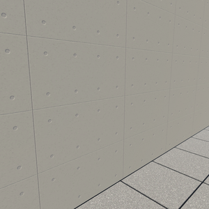 VRChat想定　コンクリ壁テクスチャ