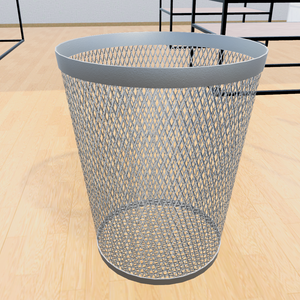 VRChat想定 ゴミ箱(メッシュ)