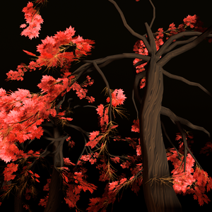 VRChat想定 紅葉