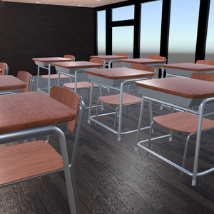 VRChat想定　学校机