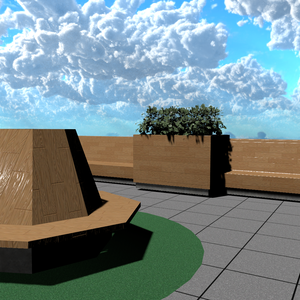 VRChat想定 休憩スペース