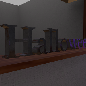 VRChat想定 ハロウィンオブジェ
