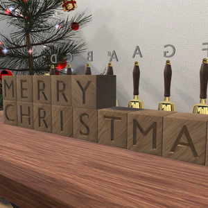 VRChat想定 クリスマスオブジェ
