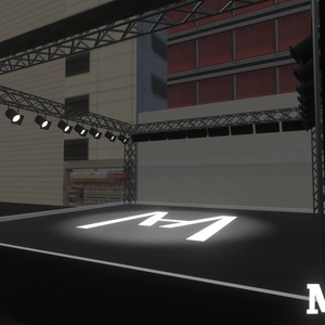VRChat想定 ダンスギミック(ステージ付き) 缩略图 2