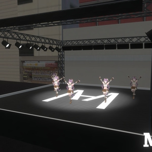 VRChat想定 ダンスギミック(ステージ付き) 缩略图 5