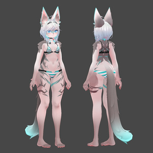 オリジナル 3D モデル [ランティーネ] #Lantine3D | 1.12 | DLC 1.1 缩略图 2