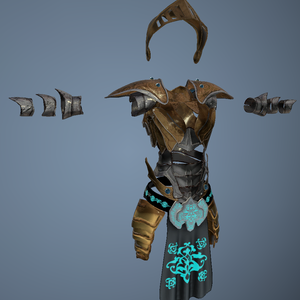 Brass armor