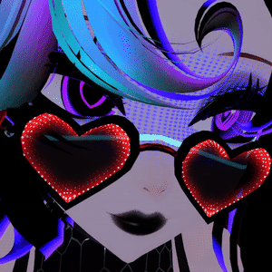 ( FREE ) Heart endless mirror glasses optimized