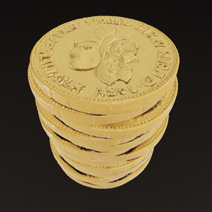 (fbx) 金貨