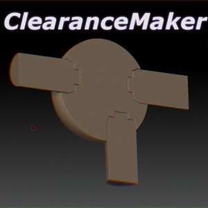 ClearanceMaker - クリアランス作成ツール（ZBrush用プラグイン）