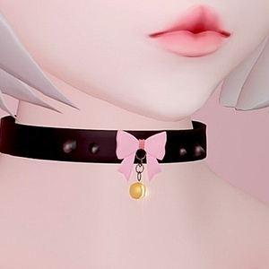 ロリータ  チョーカー Cute Choker- VrChat- Gothic Lollita Style 