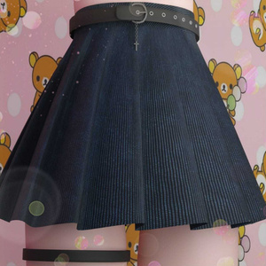 ベルト付きスカート-ゴシックCute Skirt With Belt Gothic