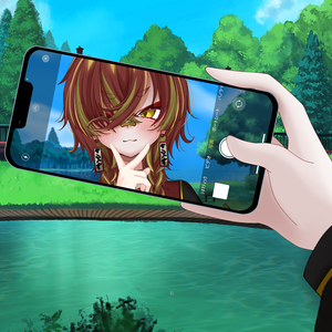 スマホで自撮りできる素材