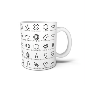 関数アートマグカップ