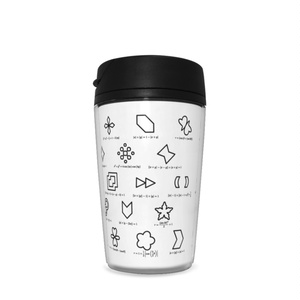 関数アートタンブラー