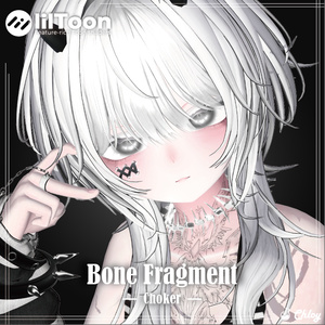 Bone Fragment Choker 3Dアクセサリー [VRChat] 缩略图 5