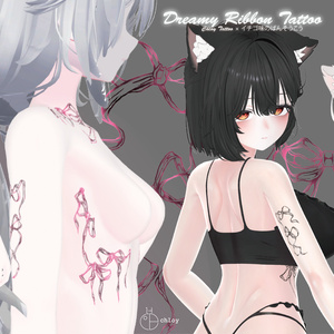 対応モデル Dreamy Ribbon Tattoo 入れ墨 缩略图 5