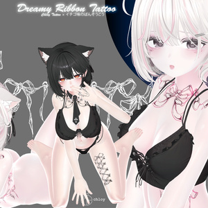 対応モデル Dreamy Ribbon Tattoo 入れ墨 缩略图 7