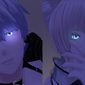 【3 Avatars イチゴ・水瀬・仙猫】mosaic eyes【10色 / 10color】 缩略图 2
