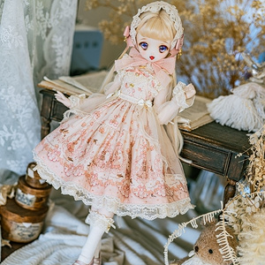 カカ星球】ドール服 ハート付きメイド服セット YOSD MDD MSD - kakaplanet-doll - BOOTH