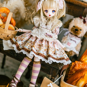 40㎝級、1/4サイズ】ドール用ワンピースセット - Lily Mint - BOOTH