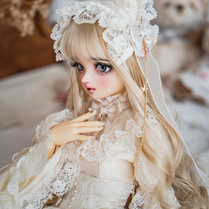 1/4ドールヘッド imomodoll MIKO カスタムヘッド セミホワイト肌＋