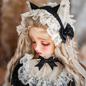 1/4ドールヘッド imomodoll MIKO カスタムヘッド セミホワイト肌＋