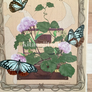 Traveling butterflyキャンバスプリント