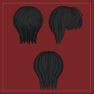[6アバター対応です] Tamago_Hair_001 缩略图 7