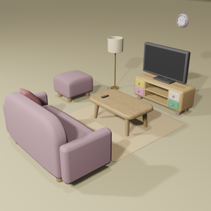 Cute Livingroom Set　キュートリビングルームセット