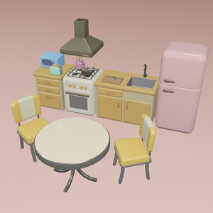 Cute Kitchen Set　キュートキッチンセット